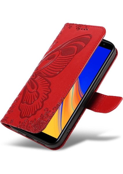 Samsung Galaxy J6 Artı Yüksek Kaliteli Deri Ayrılabilir El Için Flip Case (Yurt Dışından)