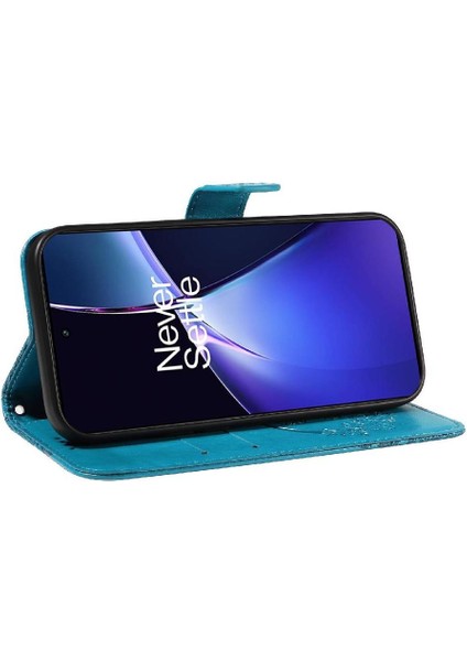 Oneplus Nord Ce4 5g Için Flip Case Kredi Kartı ile Ayrılabilir El Kayışı (Yurt Dışından) modelleri