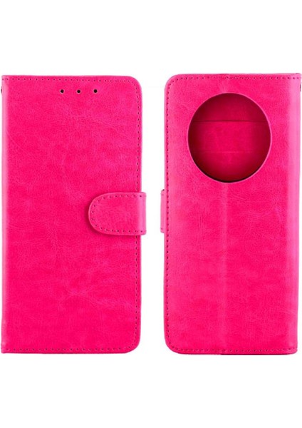 Huawei Mate 50 Kart Tutucu Pu Deri Manyetik Kapatma Için Flip Case (Yurt Dışından)
