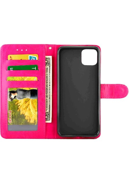 Realme C11 Manyetik Kapatma Kart Tutucu Pu Deri Kickstand Için Flip Case (Yurt Dışından) fırsatları