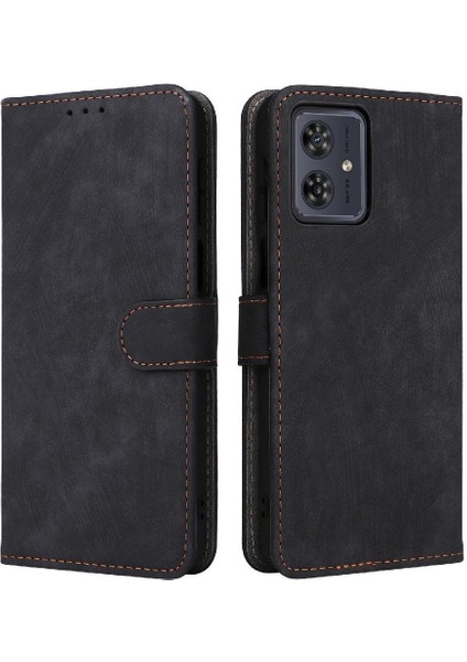 Motorola Moto G54 5g Rfıd Engelleme Flip Folio Cüzdan Manyetik Pu (Yurt Dışından)
