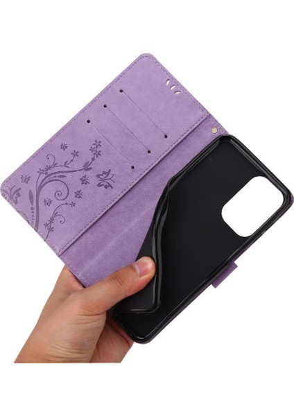 Xiaomi Poco F5 Pro Manyetik Kapatma Pu Deri Bilek Kayışı Için Filp Durumda (Yurt Dışından)