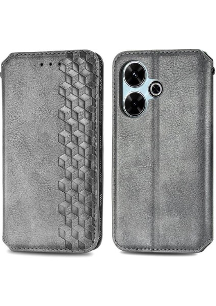 Xiaomi Redmi Için Flip Case 13 4g Kapak Çevirin Kılıf Zarif Cüzdan (Yurt Dışından)