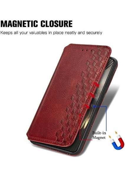 Xiaomi Poco F6 Moda Tasarım Cüzdan Fonksiyonu Için Flip Case Deri Kılıf (Yurt Dışından) fiyatları