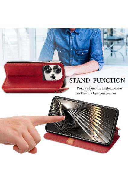 Xiaomi Poco F6 Moda Tasarım Cüzdan Fonksiyonu Için Flip Case Deri Kılıf (Yurt Dışından) indirimleri