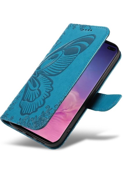 Samsung Galaxy S10 Artı Kredi ile Ayrılabilir El Kayışı Için Flip Case (Yurt Dışından) modelleri