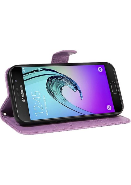 Manyi Mall Samsung Galaxy A3 Için Flip Case 2016 Ayrılabilir El Kayışı Kabartmalı Yüksek (Yurt Dışından)