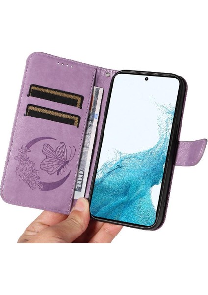 Kredi Kartı Yuvası Ayrılabilir El ile Samsung Galaxy S21 Fe Için Flip Case (Yurt Dışından) fırsatları