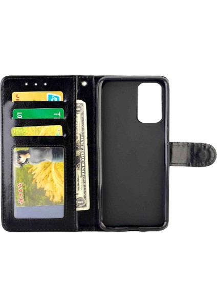 Oppo Oppo 5g Pu Deri Kickstand Manyetik Kapatma Kartı Için Flip Case (Yurt Dışından)
