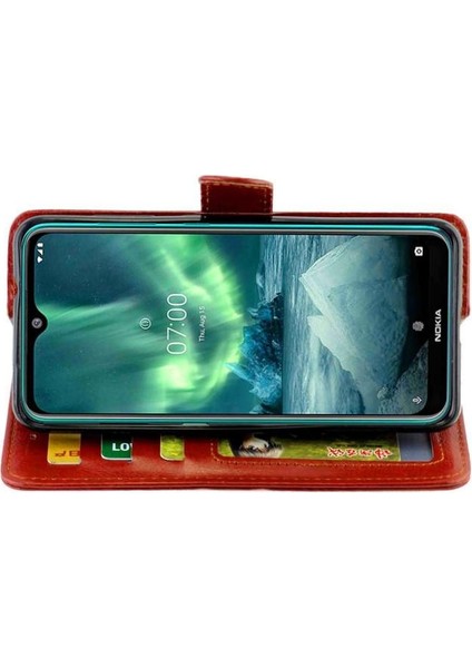 Nokia 7.2 Kart Tutucu Manyetik Kapatma Darbeye Pu Deri Için Flip Case (Yurt Dışından) fırsatları