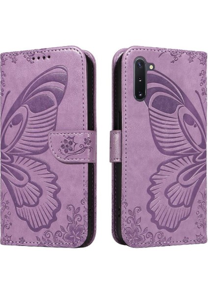 Kredi Kartı Yuvası Yüksek Kalite ile Samsung Galaxy Not 10 Için Flip Case (Yurt Dışından)