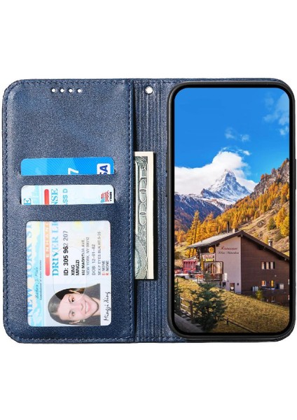 Xiaomi Redmi Not 13 Için Flip Case 5g Standı Cüzdan Günlük Kullanım Eşkenar Dörtgen Şekli (Yurt Dışından)
