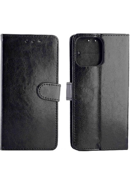 IPhone 15 Için Flip Case Artı Manyetik Kapatma Darbeye Kickstand Kart (Yurt Dışından)