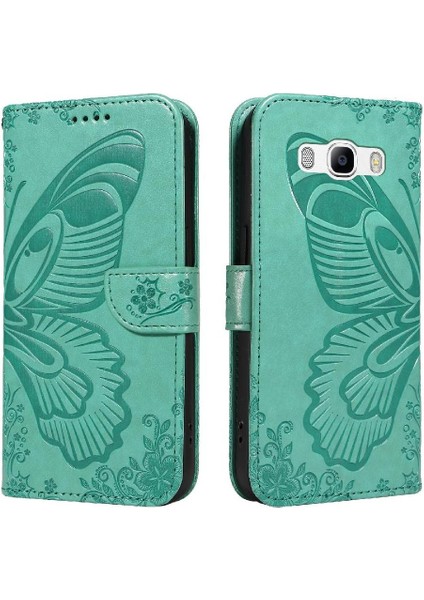 Kredi Kartı Yuvası ile Samsung Galaxy J5 2016 Için Flip Case Yüksek Kalite (Yurt Dışından)