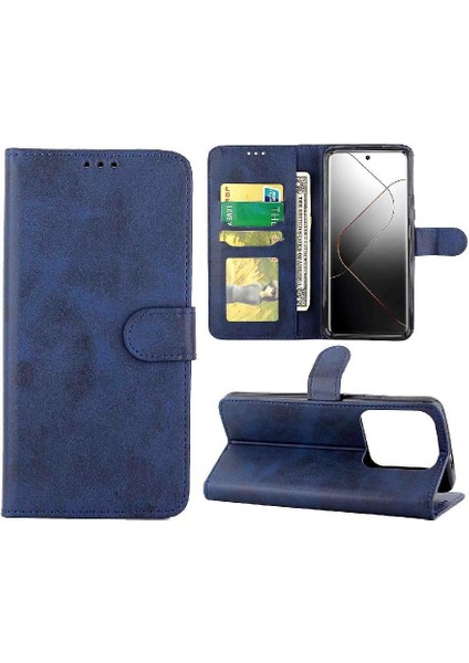 Xiaomi 14 Pro Pu Deri Manyetik Kapatma Kickstand Kart Için Filp Durumda (Yurt Dışından)