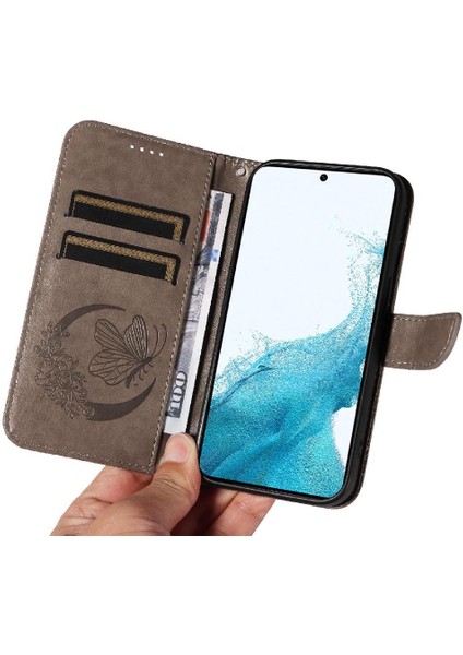 Kredi Kartı Yuvası Ayrılabilir El ile Samsung Galaxy S21 Fe Için Flip Case (Yurt Dışından) modelleri