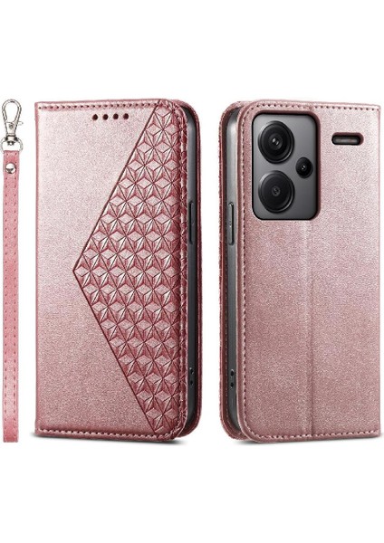 Xiaomi Redmi Not Için Flip Case 13 Pro Artı 5g Standı Günlük Kullanım El Kayışı (Yurt Dışından)