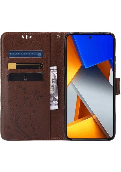 Xiaomi Poco M4 Pro 4g Için Pu Deri Manyetik Kapatma Kartı Durumda Bilek (Yurt Dışından) indirimleri