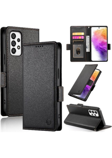 Samsung Galaxy A73 5g Kart Yuvaları Için Flip Case Günlük Kullanım Cüzdan Iş (Yurt Dışından)