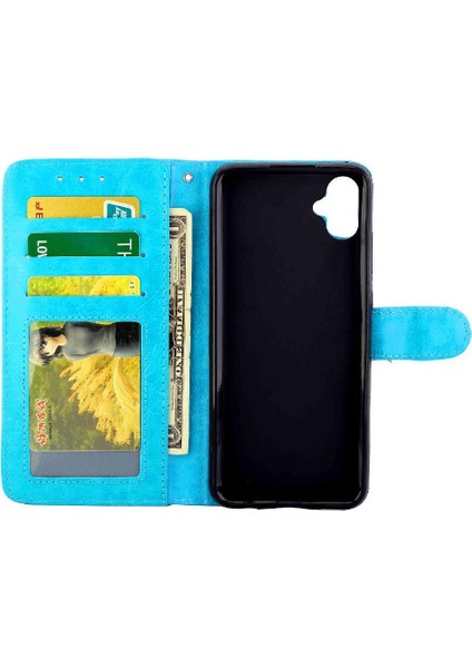Samsung Galaxy A04E Manyetik Kapatma Darbeye Pu Deri Için Flip Case (Yurt Dışından) modelleri