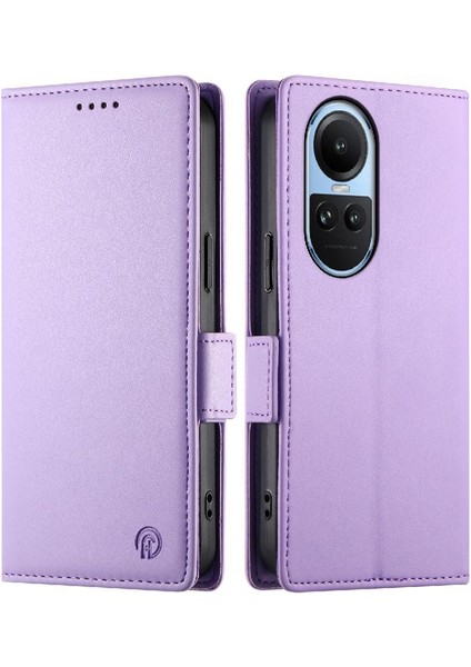 Oppo Oppo 10 5g Flip Günlük Kullanım Için Flip Case Kart Yuvaları Iş Cüzdan (Yurt Dışından)