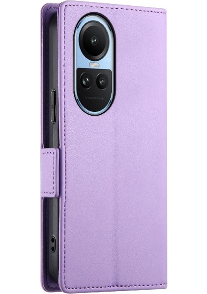 Oppo Oppo 10 5g Flip Günlük Kullanım Için Flip Case Kart Yuvaları Iş Cüzdan (Yurt Dışından) indirimleri