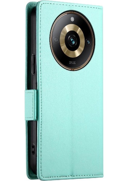 Realme 11 Pro Flip Kartvizit Yuvaları Cüzdan Günlük Kullanım Için Flip Case (Yurt Dışından)