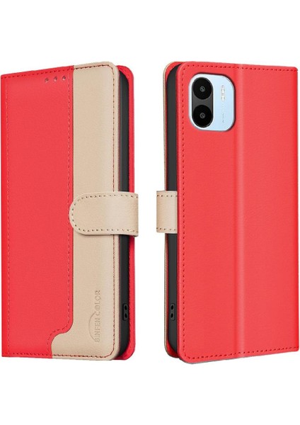 Xiaomi Redmi A2 Kart Yuvaları Tutucu Kickstand Rfıd Engelleme Için Flip Case (Yurt Dışından)