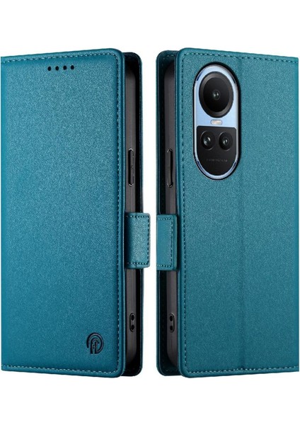 Oppo Oppo 10 5g Flip Günlük Kullanım Için Flip Case Kart Yuvaları Iş Cüzdan (Yurt Dışından)