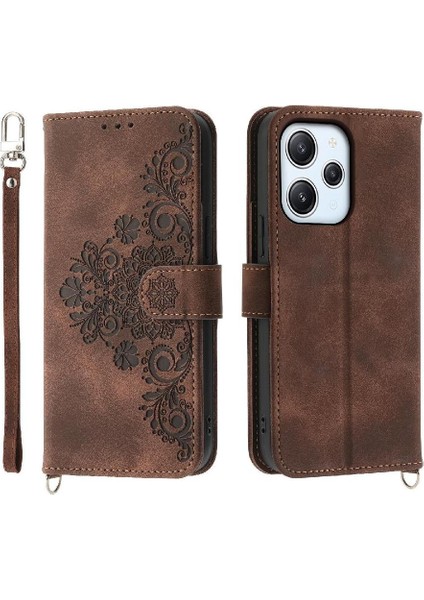 Xiaomi Redmi Için Flip Case 12 4g Bileklik Kabartmalı Darbeye Çoklu (Yurt Dışından) fırsatları