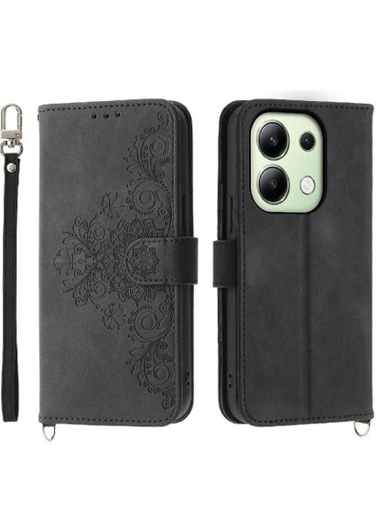 Xiaomi Redmi Not 13 Için Flip Case 4g Kabartmalı Darbeye Çoklu Kredi (Yurt Dışından)
