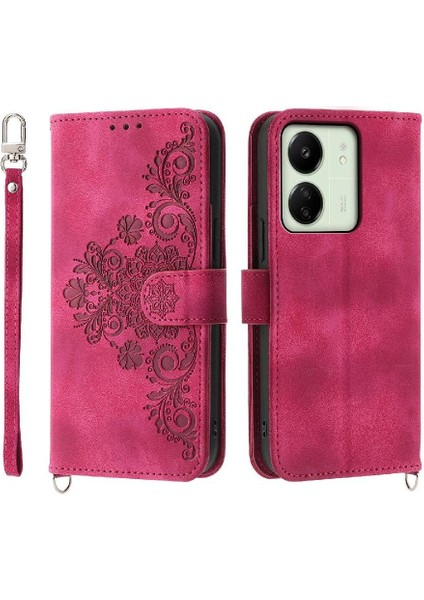 Xiaomi Redmi 13C Çoklu Kredi Kartı Yuvaları Için Flip Case Darbeye (Yurt Dışından)
