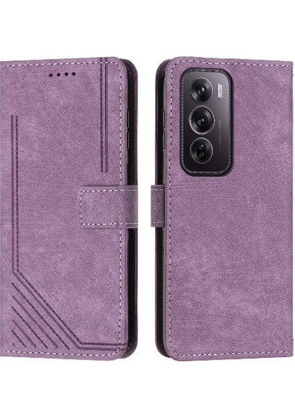 Oppo Oppo 12 Pro 5g Pu Deri Kart Ekleme Cüzdan Için Flip Case (Yurt Dışından)