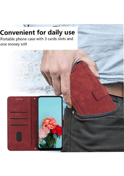 Motorola Moto X50 Ultra 5g Cüzdan Pu Deri Kickstand Kart Için Flip Case (Yurt Dışından)