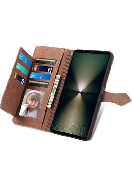 Sony Xperia 1 Vı Cüzdan Çoklu Kart Yuvası Çok Renkli Flip Case (Yurt Dışından) fiyatları