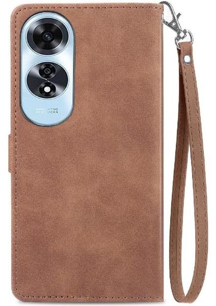 Oppo A60 4g Flip Fermuar Tarzı Iş Cüzdan Çoklu Kart Için Flip Case (Yurt Dışından)