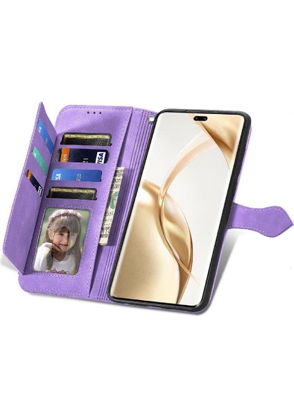 Onur 200 Pro Iş Flip Fermuar Tarzı Çok Renkli Yuvası Için Flip Case (Yurt Dışından)