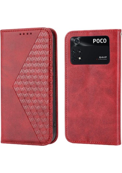 Xiaomi Poco M4 Pro 4g Için Flip Case El Kayışı Cüzdan Standı Günlük Kullanım (Yurt Dışından)