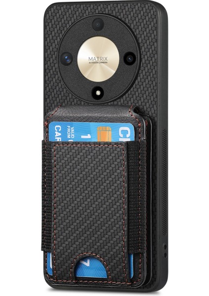Onur X30 / X9 5g Için Karbon Fiber Standlı Telefon Kılıfı (Yurt Dışından) fiyatları