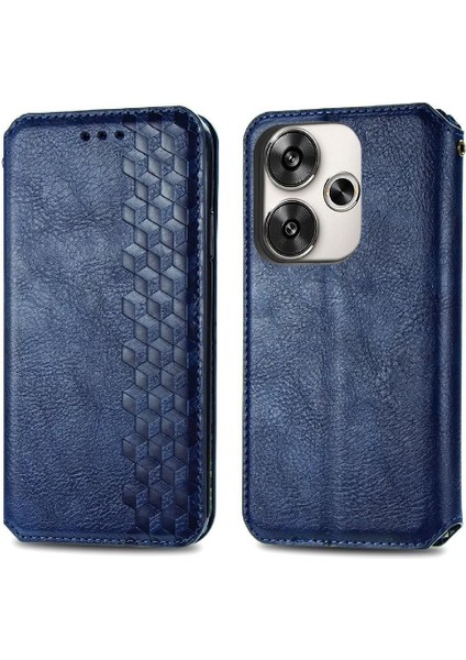 Xiaomi Poco F6 Moda Tasarım Cüzdan Fonksiyonu Için Flip Case Deri Kılıf (Yurt Dışından)
