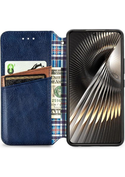 Xiaomi Poco F6 Moda Tasarım Cüzdan Fonksiyonu Için Flip Case Deri Kılıf (Yurt Dışından)