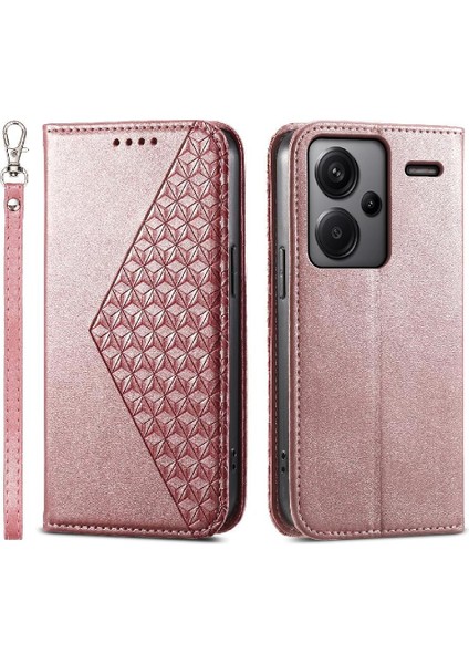 Xiaomi Redmi Not Için Flip Case 13 Pro Artı 5g Standı Günlük Kullanım El Kayışı (Yurt Dışından)