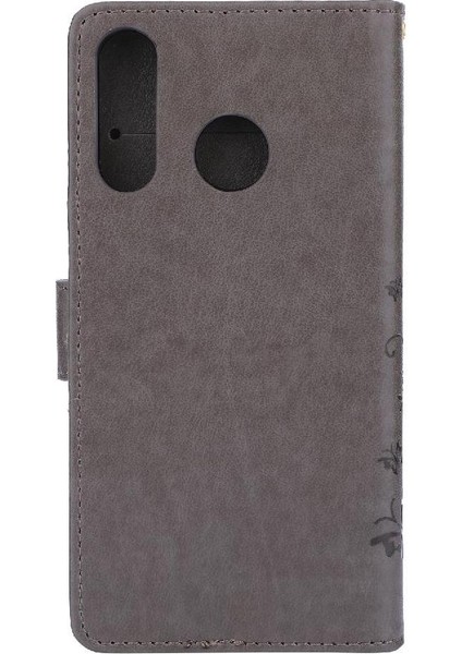 Huawei P30 Lite Bilek Kayışı Kart Tutucu Manyetik Kapatma Pu Için Filp Durumda (Yurt Dışından)