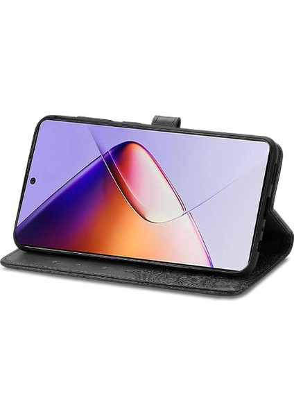 Infinix Not 40 Flip Kapak Kılıf Için Flip Case Zarif Desen (Yurt Dışından)