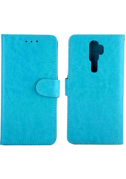 Oppo A5 Için Flip Case 2020/OPPO A9 2020 Kart Tutucu Manyetik Kapatma Pu (Yurt Dışından)