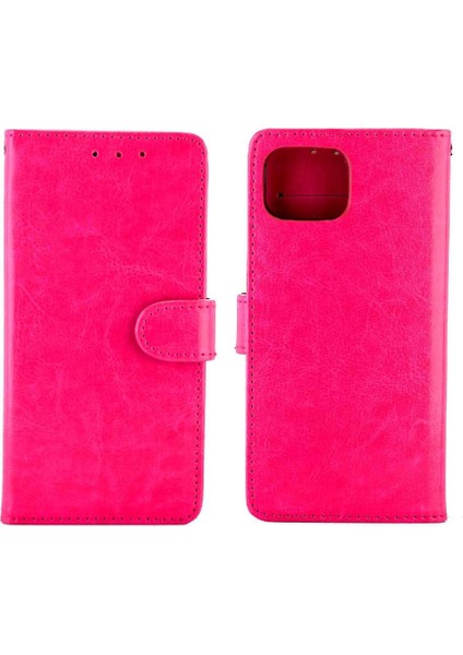 Oppo F17/OPPO A73 Kickstand Darbeye Pu Deri Kart Için Flip Case (Yurt Dışından)