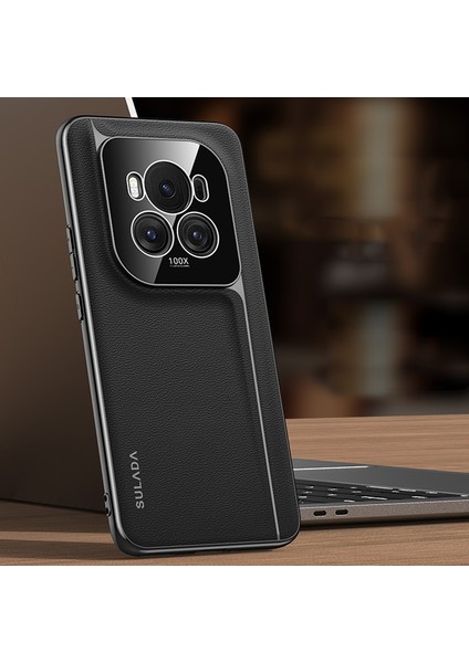 Honor Magic6 Için Deri + Pc Telefon Kılıfı (Yurt Dışından)
