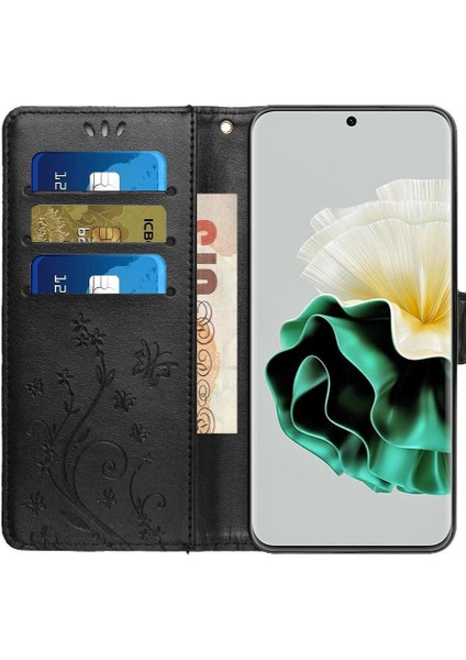 Huawei P60 Kart Tutucu Bilek Kayışı Pu Deri Manyetik Için Filp Durumda (Yurt Dışından) modelleri