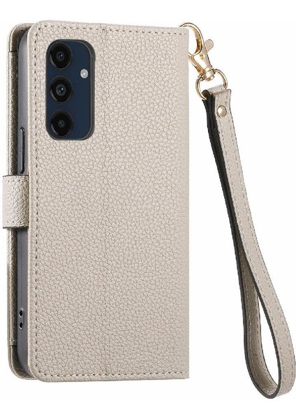 Samsung Galaxy M55 Fermuar Aşk Deri Kılıf Cüzdan Için Flip Case (Yurt Dışından) fırsatları