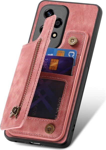 Honor 50 Se Için Retro Cüzdan Telefon Kılıfı (Yurt Dışından)